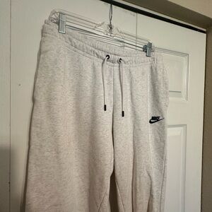 Nike Cream Joggers - Womens medium